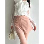 パンツ ベーシックショートパンツ「セットアップ着用可能」 レディース