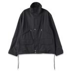 モッズコート コート Wool Gaberdine Removable Sleeves Drawstring Short Coat メンズ レディース