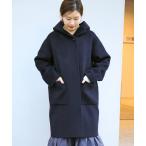 「IENA」 コート 40 ネイビー レディース