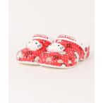 サンダル クロックス 「ハローキティ」 レッド クラシック クロッグ / crocs Hello Kitty Red Classic Clog レディ