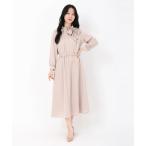 ワンピース フリルボウタイワンピース