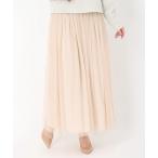 スカート チュール＊デシンリバーシブルスカート