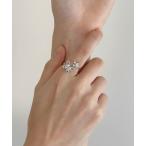 指輪 リング キュービック バタフライ リング レディース