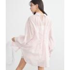 ブラウス シャツ バックレースアップシャツ レディース