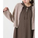 ニット セーター クロップドシャギ�