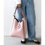 ショルダーバッグ バッグ 「WEB限定」ポーチ付 A4 ベルト モチーフ トート レディース