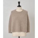 ショッピングポンチョ 「BEARDSLEY」 ニットポンチョ FREE ブラウン レディース