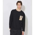 tシャツ ラセリッシュチェックポケットロングTシャツ メンズ レディース
