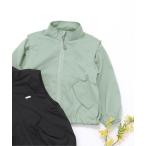 ブルゾン ジャンバー アウター 「2WAY」リップストップトラックジャケット キッズ 子供服 男の子 女の子