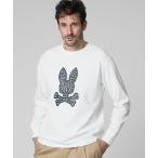 tシャツ ロゴステッカーデザイン ロングスリーブTシャツ メンズ