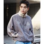 ジャージ WEGO/「25年春夏新作」フェイクスウェードライントラックジャケット メンズ レディース