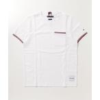 「TOMMY HILFIGER」 半袖Tシャツ SMALL ホワイト メンズ
