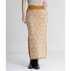 スカート 「ARC」サイドラインタイトスカート