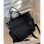 ショッピング2way トートバッグ 「多機能」「大容量」2WAYフロントポケットトートバッグ レディース