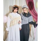 ワンピース 「クティールとレトロ」ビッグチェックフリルフレアワンピース