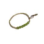 ショッピングブレスレット ブレスレット 「 NOLITA / ノリータ 」ペリドット 天然石 ブレスレット パワーストーンブレスレット 8月 誕生石 橄欖石 レディース