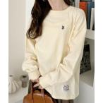 tシャツ U.S. POLO ASSN. 裾タグ 袖口リブ ロンT レディース