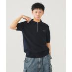 ポロシャツ 「別注」FRED PERRY / ハーフジップ ニットポロ メンズ レディース