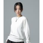 ニット セーター 洗濯機洗可バンブーレーヨンニットプルオーバー レディース