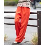 ショッピング接触冷感 パンツ 「接触冷感」キュプラツィルイージーパンツ レディース