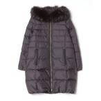 ショッピングnano 「NANO universe」 ダウンコート 38 ブラック レディース