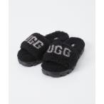 「UGG」 フラットサンダル 23.0cm ブラック レディース