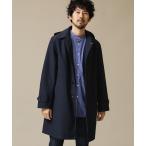 [NANO universe] пальто с отложным воротником S темно-синий мужской 