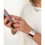 バングル 金属アレルギー対応「ステンレス」高級感ワイドバングル|大人ジュエリー レディース