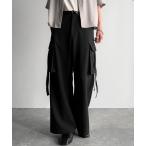 カーゴパンツ 「Classical Origin」「二度見必至。」ビッグポケット付パラシュートワイドスラックス/Big Pocket Parachut