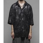 シャツ Washer paint over shirts/ワッシャーペイントオーバーシャツ メンズ