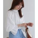ブラウス シャツ キャンディースリーブギャザーブラウス レディース