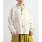 ブラウス シャツ 「D.M.G. / ディーエムジー」 ダブルガーゼ カーディガンシャツ レディース