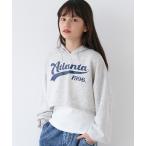 ショッピングcoca パーカー  キッズ クロップド丈フーディ―＆インナータンク 2枚セット キッズ 子供服 女の子
