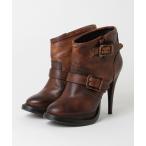 「HYSTERIC GLAMOUR」 ショートブーツ 1 ブラウン レディース