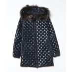 ショッピングduvetica 「DUVETICA」 キルティングダウンコート 40 ネイビー レディース