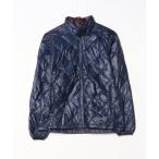 「mont-bell」 刺繍ダウンジャケット M ネイビー レディース