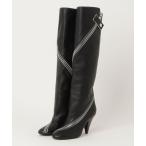 「CELINE」 ロングブーツ 35 ブラック レディース