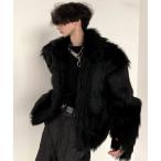 ジャケット テーラードジャケット ファーショートジャケット メンズ レディース