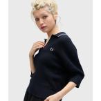 ポロシャツ ポロ Open-Collar Mesh Knit Polo Shirt レディース