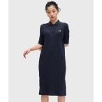 ワンピース Ribbed Polo Shirt Dress