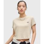 tシャツ Cropped Ribbed T-Shirt レディース