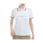  рубашка-поло Polo передний Logo белый цвет короткий рукав Polo женский 