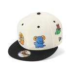 キャップ 帽子 ニューエラキャップ 9FIFTY たべっ子どうぶつコラボ オールオーバー メンズ レディース