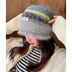 ニット帽 ニットキャップ シャギーニットビーニー レディース