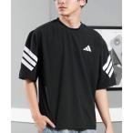 tシャツ adidas/アディダス 半袖Tee/半袖Tシャツ スリーストライプ 吸汗速乾 ユニセックス KSL39 メンズ レディース