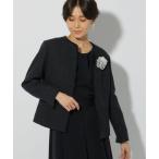 コート アウター セレモニーツイードクルージャケット/202416 レディース