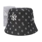 帽子 ハット ニューエラ バケットハット MLB モノグラムジャカード メンズ レディース