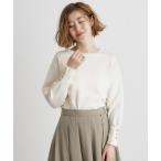 ニット セーター タックスリーブニット レディース