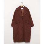 [HARE] Пальто Честерфилд MEDIUM Brown женский 