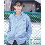 シャツ 「別注」LACOSTE / ストライプ ロングスリーブシャツ メンズ レディース